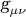 $\textsl{g}_{\mu\nu}$
