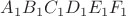 $A_1B_1C_1D_1E_1F_1$ $A_1B_1C_1D_1E_1F_1$