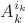 $A_k^{i_k}$