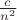 $\frac{c}{n^2}$