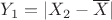 $Y_{1}=|X_{2}-\overline{X}|$ $Y_{1}=|X_{2}-\overline{X}|$