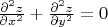 $\frac{\partial^2 z}{\partial x^2}+\frac{\partial^2 z}{\partial y^2}=0$