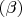 $(\beta )$