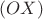 $(OX)$