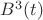 $B^3(t)$