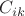 $C_{ik}$