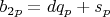 $b_{2p}=dq_p+s_p$