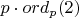 $p\cdot\mathop{ord}_p(2)$