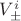 $V_\pm^i$