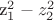 z_1^2 - z_2^2