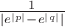 $\frac{1}{|e^{|p|} - e^{|q|} |}$ $\frac{1}{|e^{|p|} - e^{|q|} |}$