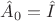 $\hat{A}_0=\hat{I}$