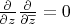 $\frac{\partial }{\partial z}\frac{\partial }{\partial \overline{z}} = 0$