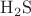 $\mathrm{ H_2 S}$