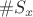 $\#{S_x}$