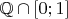 $\mathbb{Q} \cap [0; 1]$
