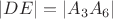 $|DE| = |A_3A_6|$