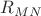 $R_{MN}$