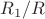 $R_1/R$