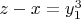 $z -x =y_1^3$