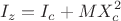 $$I_z=I_c+MX^2_c$$