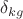 $\delta_{kg}$