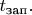 $t_{\text{зап}}.$
