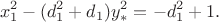 $$
x_1^2-(d_1^2+d_1)y_*^2=-d_1^2+1.
$$ $$
x_1^2-(d_1^2+d_1)y_*^2=-d_1^2+1.
$$