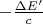 $-\frac{\Delta E'}c$