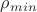 $\rho_{min} $