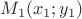 $M_1 (x_1; y_1)$