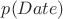 $p(Date)$