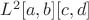 $L^2 [a,b][c,d]$