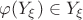 $\varphi(Y_\xi) \in Y_\xi$