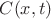 $C(x,t)$