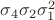 $\sigma _4 \sigma _2 \sigma_1^2$