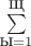 $\sum\limits_{\mbox{ы} = 1}^{\mbox{щ}}$