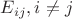 $E_{ij}, i \neq j$
