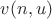 $v(n,u)$
