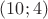 $(10;4)$
