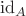${\rm id}_A$