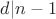 $d|n-1$