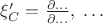 $\xi'_C=\frac{\partial\ldots}{\partial\ldots},\; \ldots$