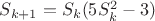$S_{k+1} = S_k(5S_k^2-3)$
