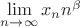 $\lim\limits_{n \to \infty} x_n n^\beta $