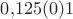 $0{,}125(0)1$