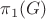 $\pi_1(G)$