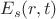 $E_s(r,t)$