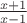 \left{\frac{x+1}{x-1}}\right