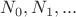 $N_0, N_1, ...$